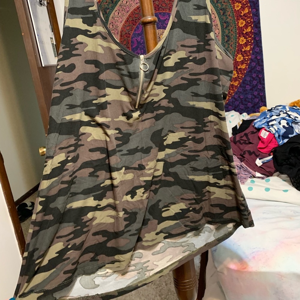 Rue 21 Camo Tank Top